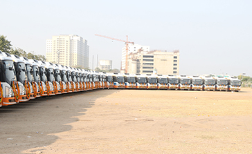 Tata Motors E-buses at Ahmedabad