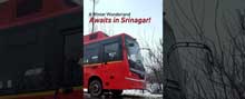 Transforming Srinagar’s Winter Commute | Tata Ultra EV Buses in Action | TML Smart City Solutions